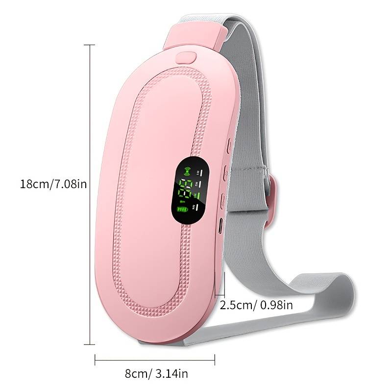 Women's Rechargeable Safe Portable Heating Belt for Menstrual & Pain Relief, Wellness & Relaxation, Hot Compress